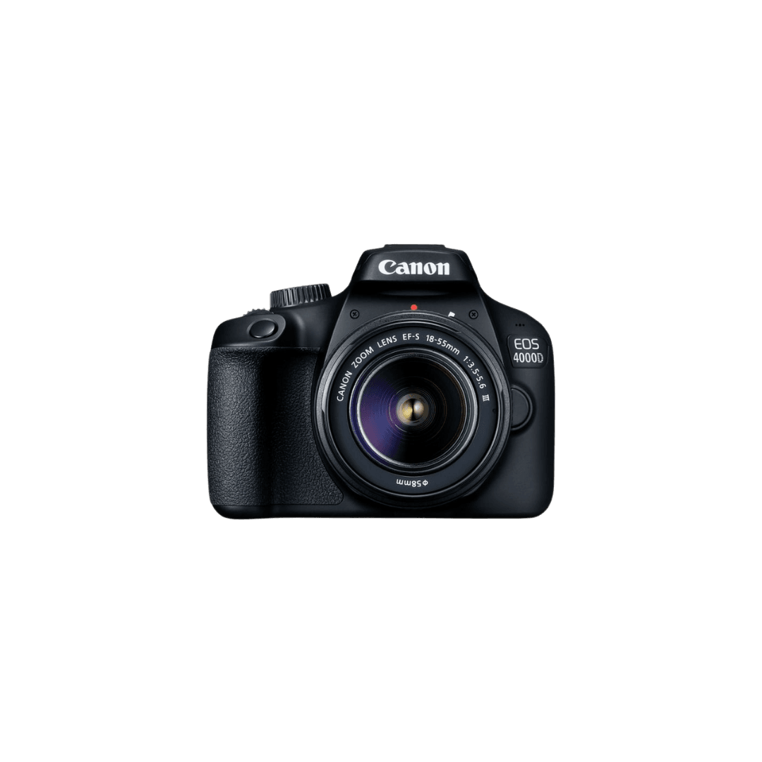 Canon EOS 4000D Black + Lens EF-S 18-55 DC III&nbsp;
