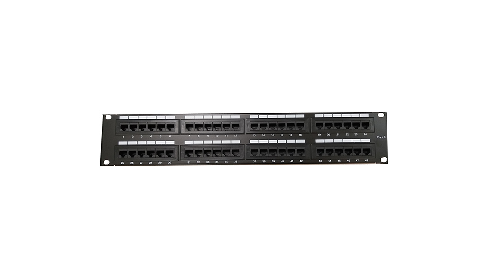 UTP CAT6 PATCH PANEL WITH 48 PORTS&nbsp;