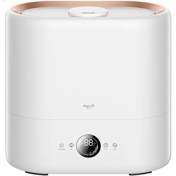 Xiaomi deerma air humidifier Applicable Area - 30 m² Water Consumption - 280 ml/h Water Tank Capacity - 4.5 L Power - 25 W Noise Level - 36.5 dB Aromatization - yes, sensor - yes.&nbsp;