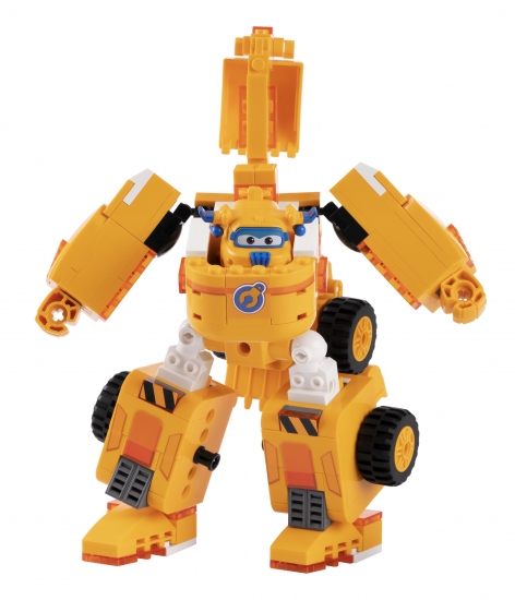 Super Wings Small Blocks 2-in-1 Buildable Transforming Vehicle - Donnie&nbsp;