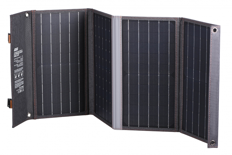 2E portable solar panel, 36 W, USB-С 20W, USB-A 18W&nbsp;