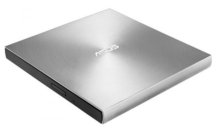 ASUS ODD portable SDRW-08U8M-U DVD+-R/RW burner M-DISC USB Type-C Slim silver Retail Box&nbsp;