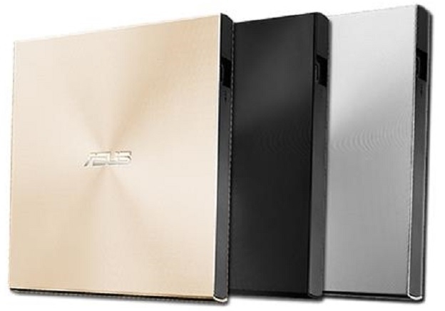 ASUS ZenDrive SDRW-08U9M-U DVD+-R/RW USB2.0 EXT Ret Ultra Slim GOLD&nbsp;