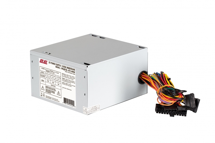 PSU 2E ATX400 (400W), 120mm, 1xMB 24pin(20+4), 1xCPU 4pin, 1xMolex, 3xSATA, Bulk&nbsp;