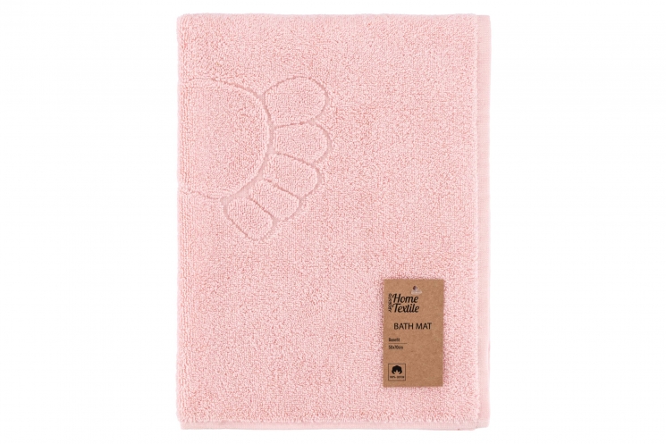 ArdestoTerry towel for feet Benefit, 50х70cm, 100% cotton, pink&nbsp;
