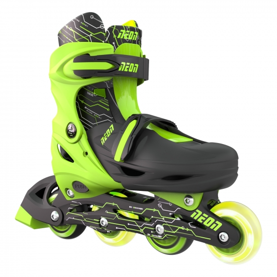 Neon Inline SKATES (SIZE 12-2) Green&nbsp;