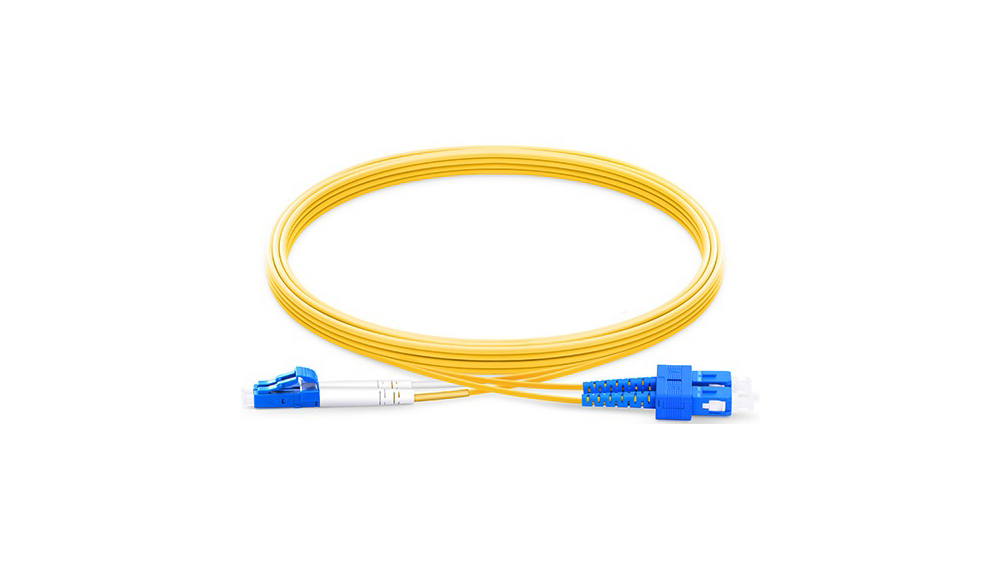 SC/UPC-LC/UPC SINGLE MODE DUPLEX PATCH CORD, 10 M, 3.0MM&nbsp;