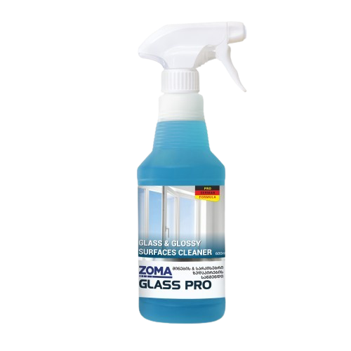 GLASS PRO — მინებისა და პრიალა ზედაპირების საწმენდი 600მლ&nbsp;