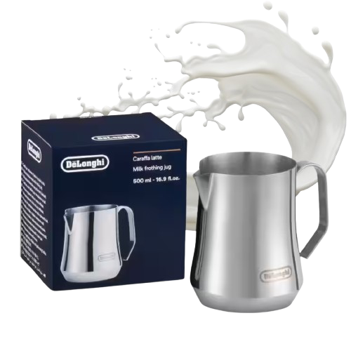 DeLonghi Milk Frothing Pitcher 500 ml Stainless Steel&nbsp;