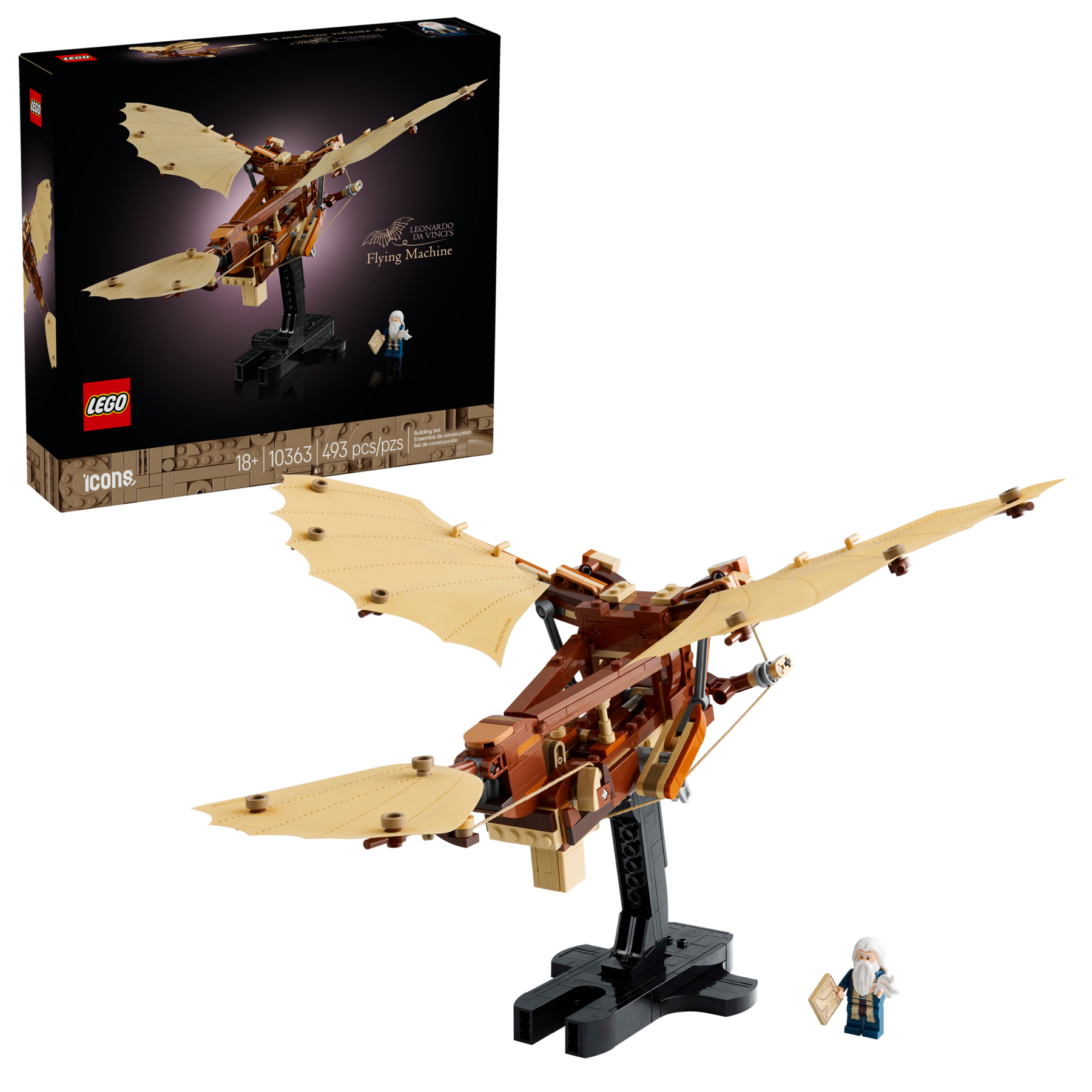 LEGO Icons Leonardo da Vinci's Flying Machine 10363&nbsp;
