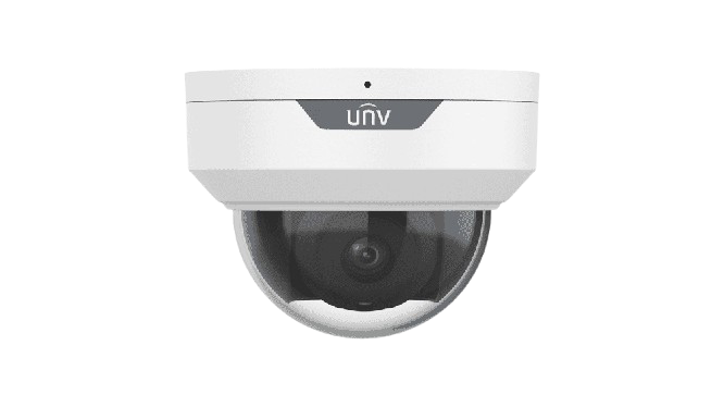 დომ IP კამერა 4MP Uniview IPC324LB-AF28-A2 — 2.8mm IP67 IK10 მიკროფონი HBD 2.0&nbsp;