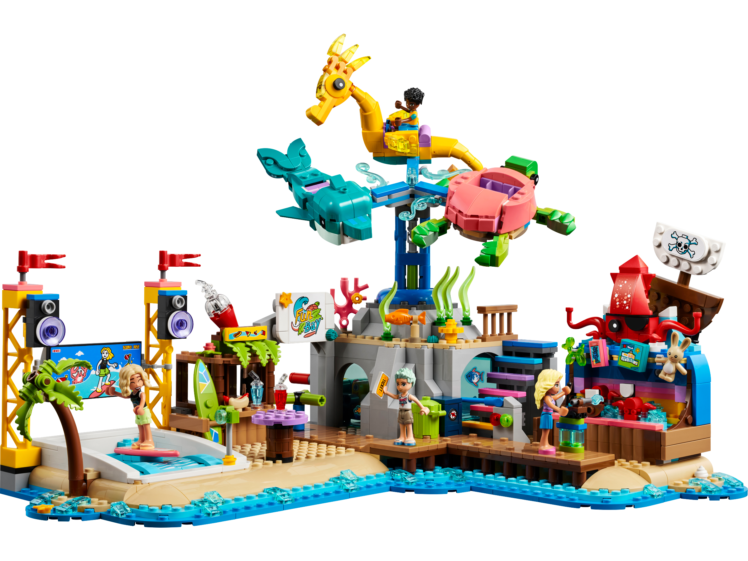 LEGO Friends სანაპიროს გასართობი პარკი 41737&nbsp;