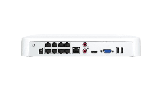 NVR PoE видеорегистратор 8 каналов Tenda N6P-8H — 4K Cloud Storage 8×PoE&nbsp;