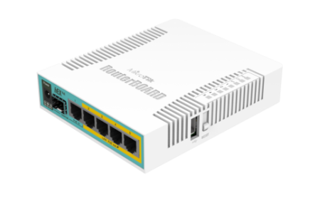 Router - hEX PoE, RB960PGS, MikroTik