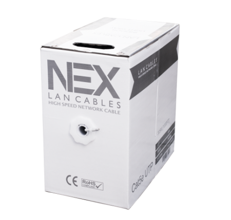 Ethernet Cables - Cat5e UTP 20% Cuprum, Indoor, 305 Metre