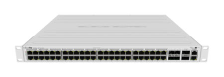 Managed PoE Switch - CRS354, L3, 48P af/at, 4S+, 2QSFP+, MikroTik