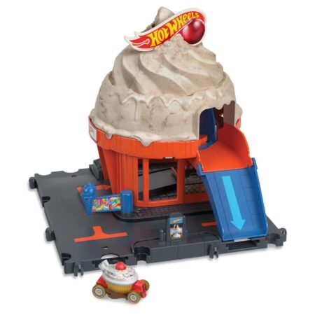 MATTEL HW City Downtown Ice Cream Shop
