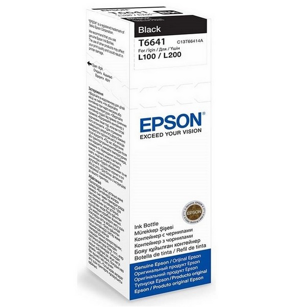 Epson T6641 Black Ink 70ml&nbsp;
