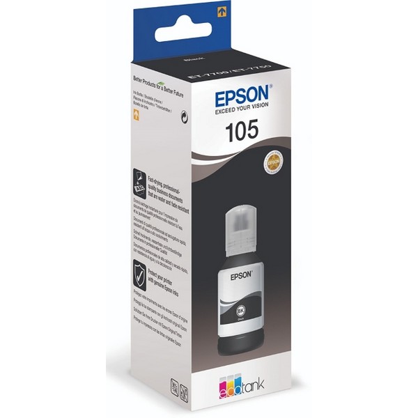 Epson 105 Pigment Black Ink 140ml&nbsp;