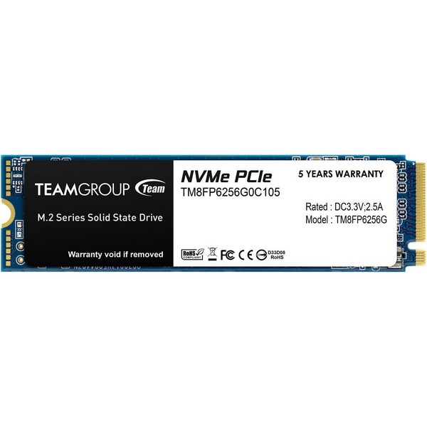 Team MP33 256GB M.2 PCIe Gen 3&nbsp;