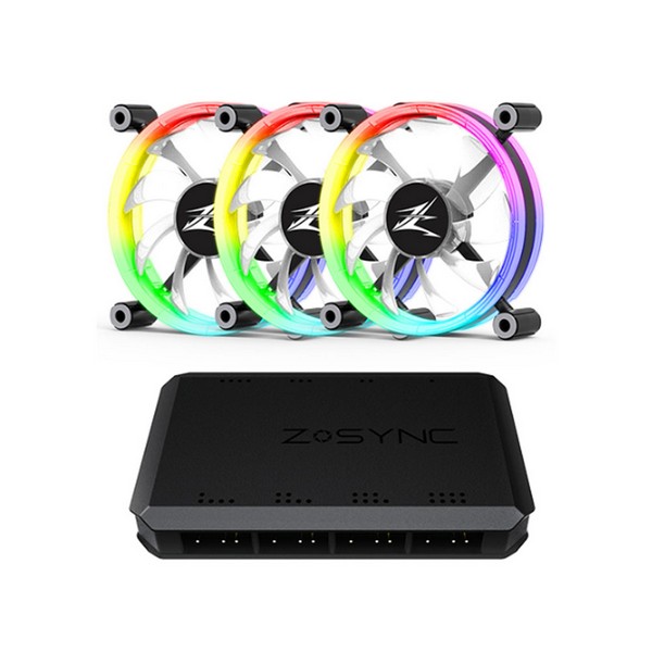 Zalman ZM-LF120A3 3x Case fans with RGB Controller&nbsp;