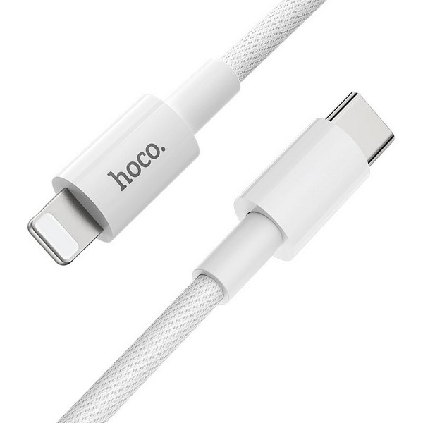 Hoco “X56 New original”  Type-C to Lightning Cable PD 1m White&nbsp;
