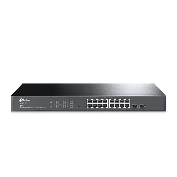 TP-link JetStream 16-Port Gigabit Smart Switch with 2 SFP Slots&nbsp;