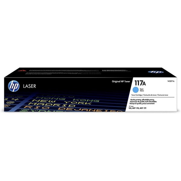 HP 117A Cyan Original Laser Toner Cartridge&nbsp;