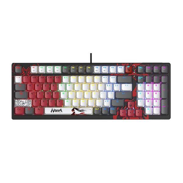 Bloody S98 Naraka Wired Mechanical Black/White&nbsp;