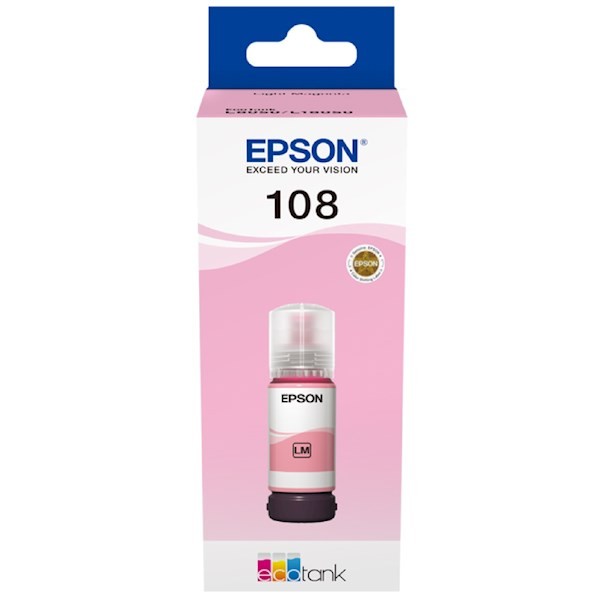 Epson 108 Light Magenta Ink 70ml&nbsp;
