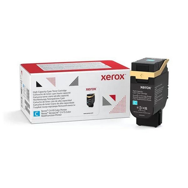 Xerox C410/VersaLink C415 High-Capacity Cyan Toner Cartridge&nbsp;