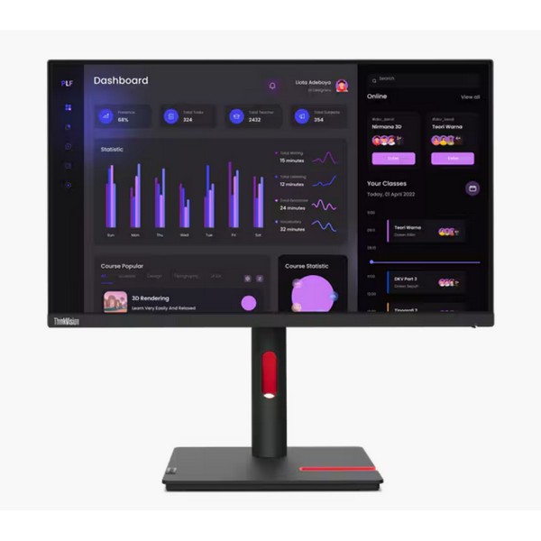 Lenovo ThinkVision T24i-30 24″ IPS FHD Black&nbsp;