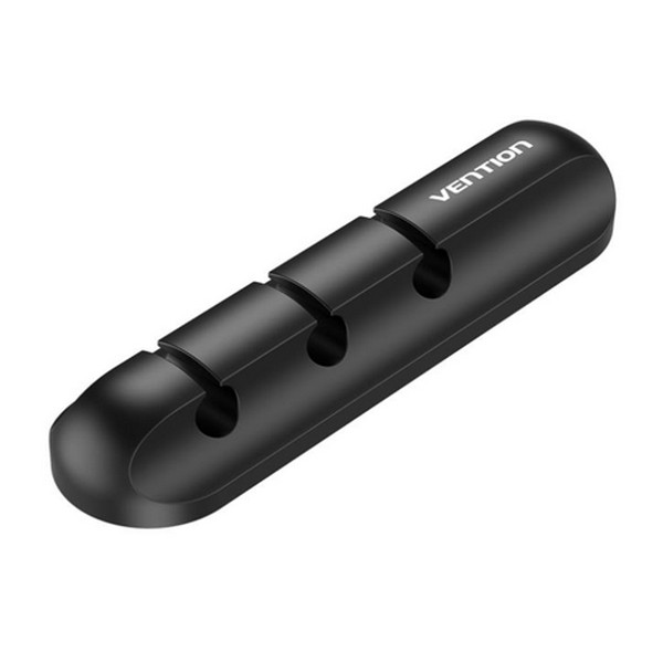 VENTION 3 Ports Desktop Cable Manager Black 2 Pack&nbsp;