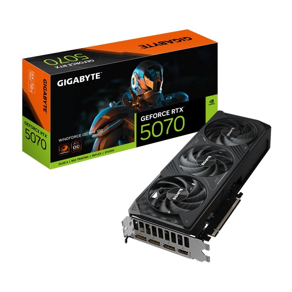 Gigabyte GeForce RTX 5070 WINDFORCE OC 12GB GDDR7&nbsp;