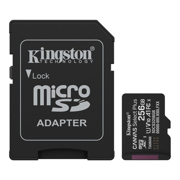 Kingston Canvas Select Plus MicroSD 256GB&nbsp;