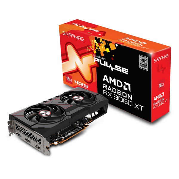 Sapphire Pulse Radeon RX 9060 XT OC 16GB GDDR6&nbsp;