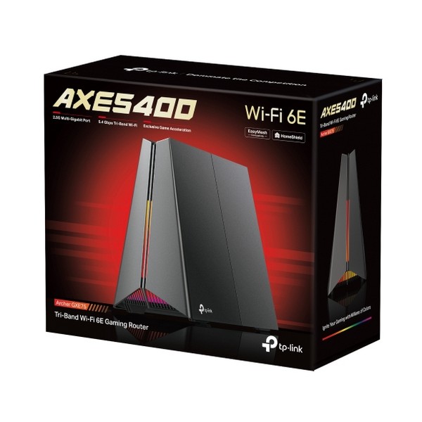 TP-Link Archer GXE75 Tri-Band Wi-Fi 6E Gaming Router&nbsp;
