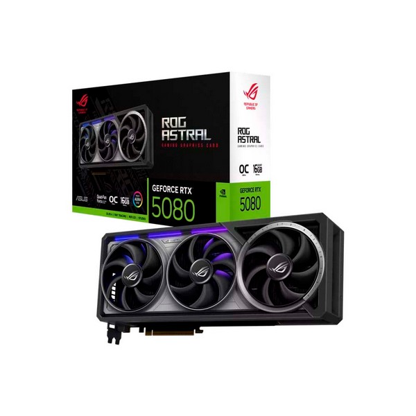 ASUS ROG Astral GeForce RTX 5080 OC 16GB GDDR7&nbsp;