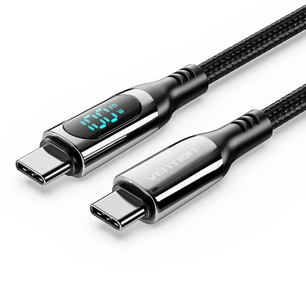 VENTION USB Type-C Male to Male LED Cable 1.2M&nbsp;