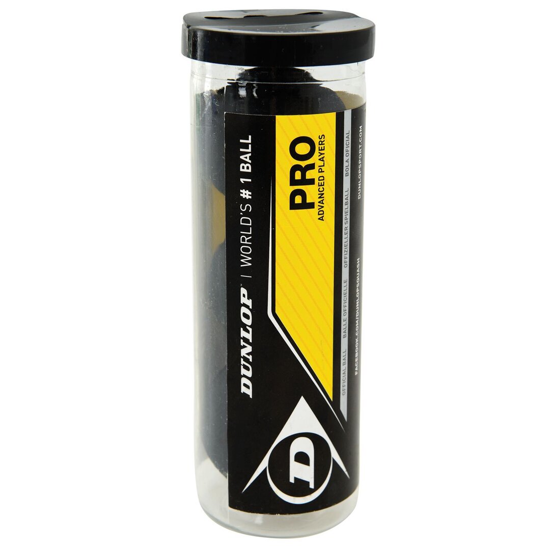 სქვოშის ბურთი DUNLOP PRO(3ც.შეფუთვა)&nbsp;