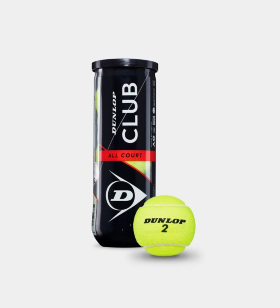 ჩოგბურთის ბურთი - DUNLOP ALL COURT CLUB/PET (3ც.ბურთი)&nbsp;