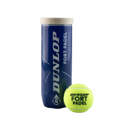 DUNLOP FORT PADEL Balls – 3 Pack