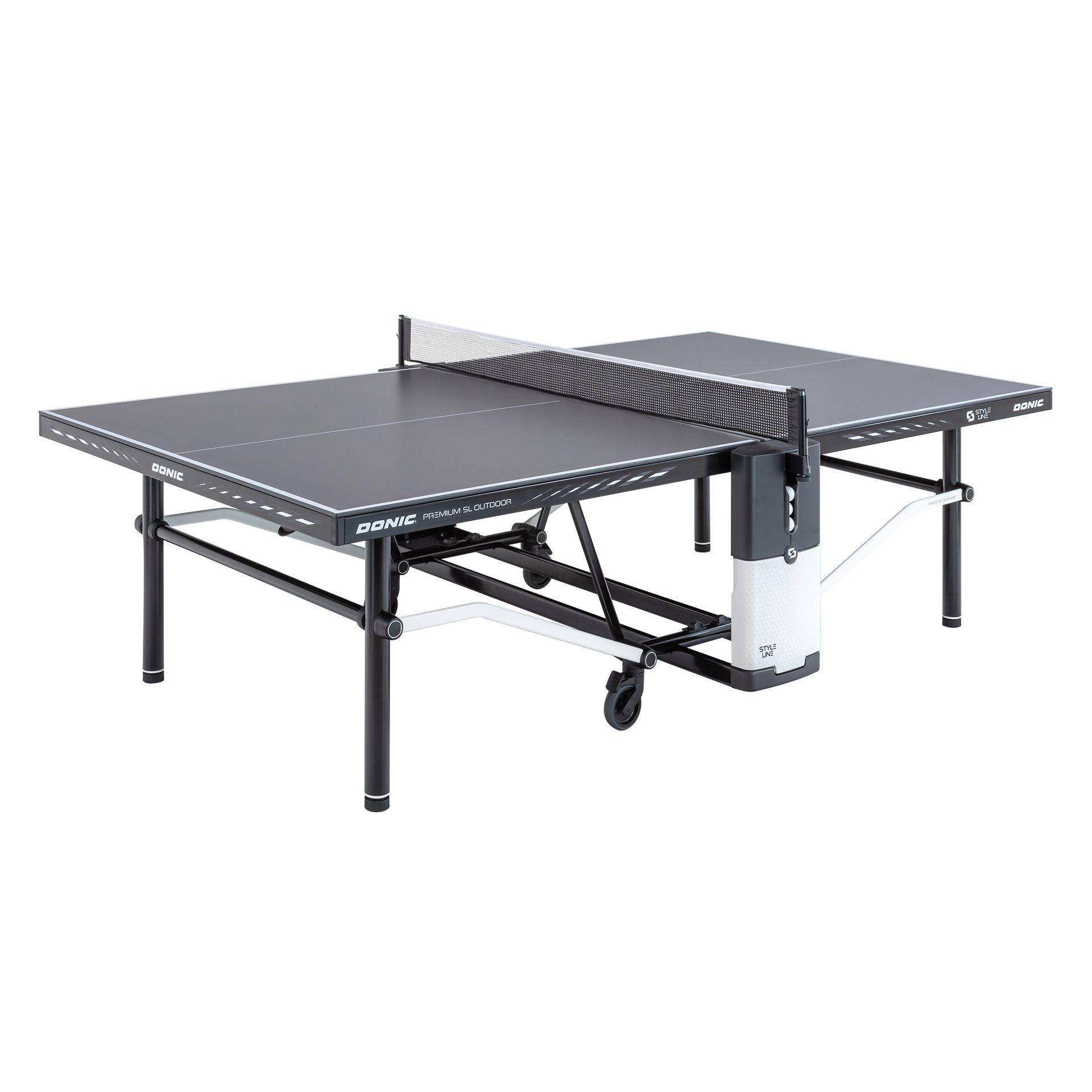 მაგიდის ჩოგბურთის მაგიდა DONIC SL Premium Outdoor ნაცრისფერი&nbsp;