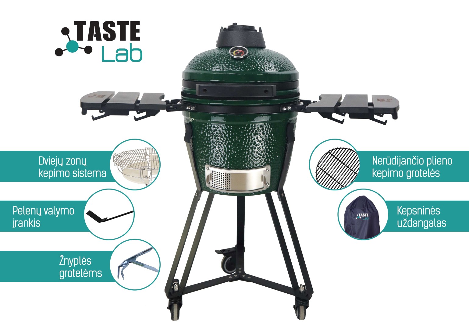 ბარბექიუ KAMADO TasteLab D40cm&nbsp;