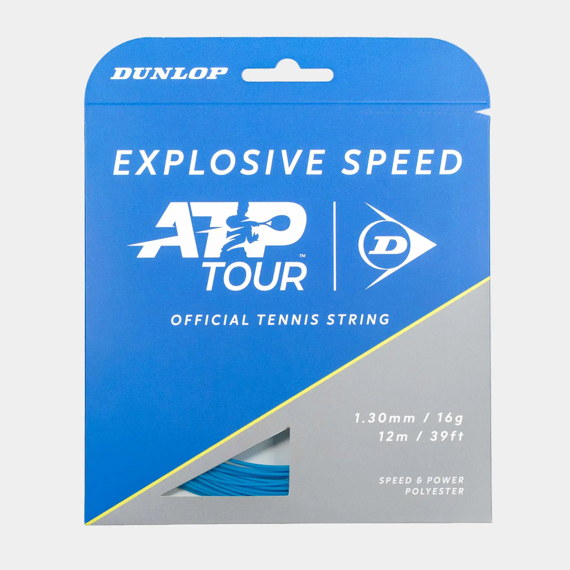 ჩოგნის ძუა 16 გრ.D ST EXPLOSIVE SPEED 16G BL 12M SET (ცისფერი-1ც.შეფუთვა 12მ)&nbsp;