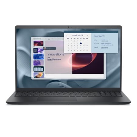 Dell Pro 15 Essential PV15250/i7-1355U/1x16GB DDR5 4400 MT/s/1TB SSD/15.6" FHD 120Hz 250 nits/Intel UHD/FgrPr/Cam & Mic/Wi-Fi 6 + BT/4 Cell 54Wh/Carbon Black/Ubuntu/3Yrw