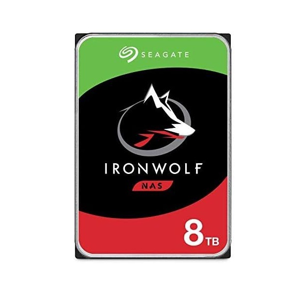 Seagate, HDD.IronWolf.3.5-inch, 8TB, ST8000VN004, 7200RPM&nbsp;