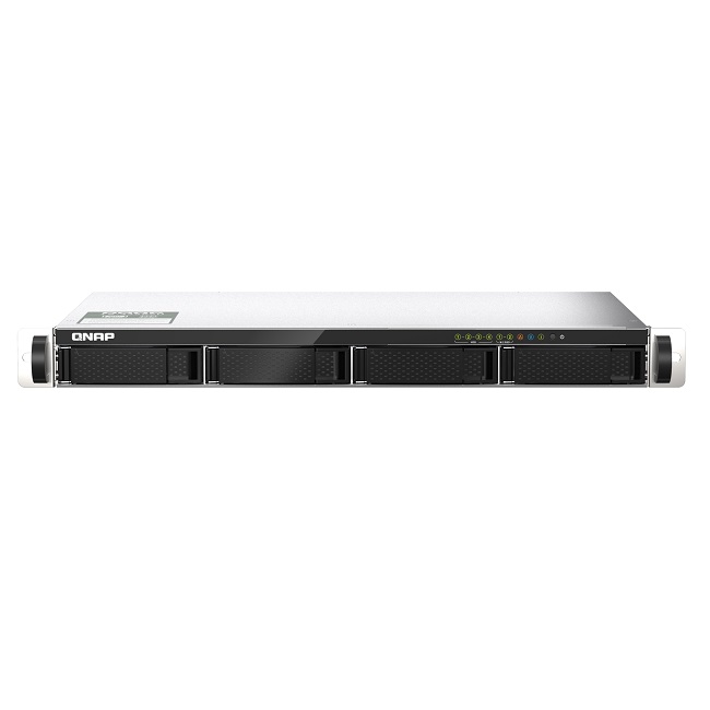 4-bay 1U short-depth 12" NAS, Marvell Octeon TX2 CN9130 / CN9131 64-bit quad-core 2.2 GHz, 4GB DDR4 SODIMM RAM (1 slot, up to 32GB), 4 x 2.5"/3.5" SATA 6Gbps HDD bay, 2 x M.2 2280 NVMe PCIe Gen3 x1 SS&nbsp;