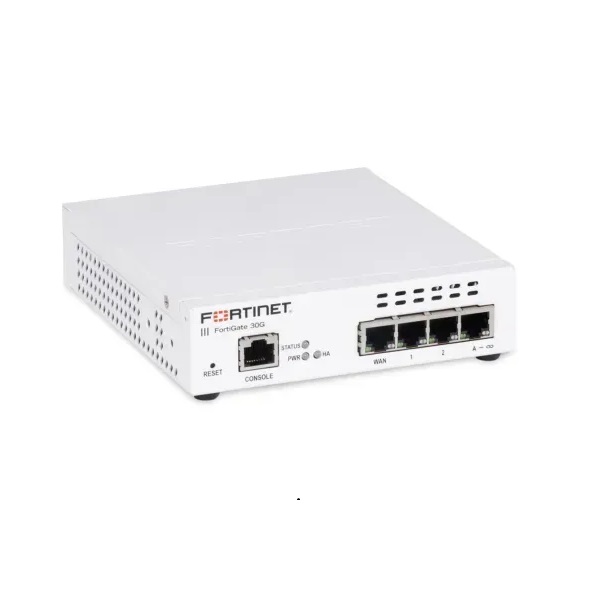 FortiGate-30G 4 x GE RJ45 ports (including 3 x Internal Ports, 1 x WAN Ports)&nbsp;