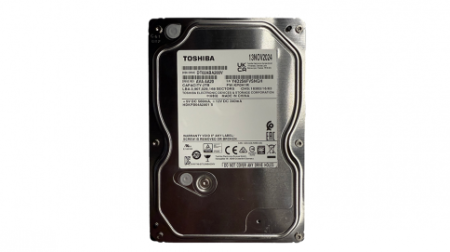 2TB, SATA HDD Toshiba